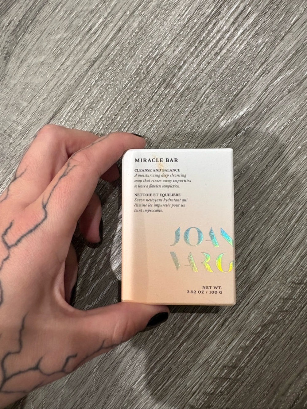 Joan Varg Miracle Bar Cream & Peach Soap Bar